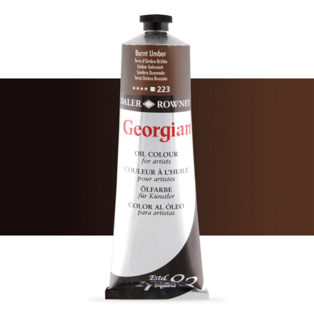 Oil Col Georg 225ml Brnt Umber