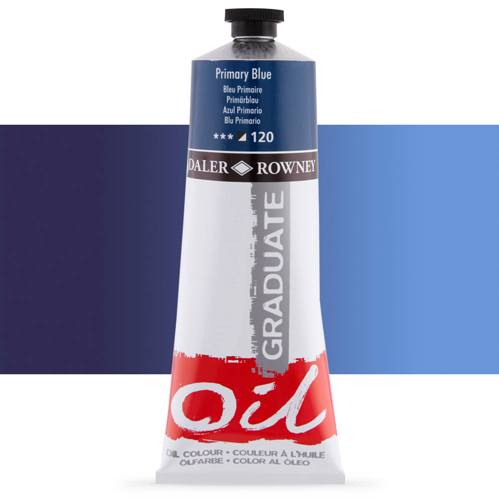 GRAD OIL 200ML PRIMARY BLUE