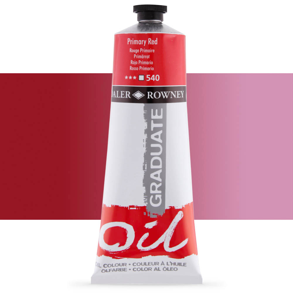 GRAD OIL 200ML PRIMARY RED