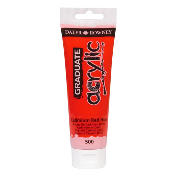 Acry Col 120ml Cad Red