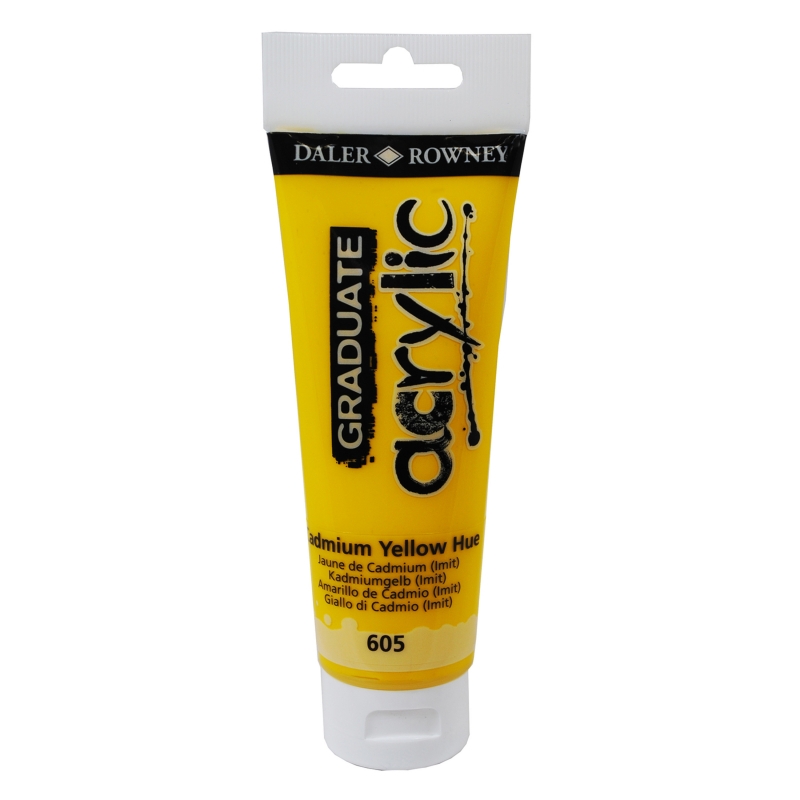 Acry Col 120ml Cad Yellow