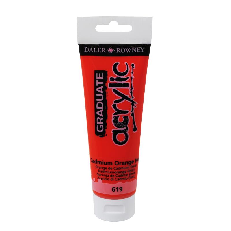 Acry Col 120ml Cad. Orange