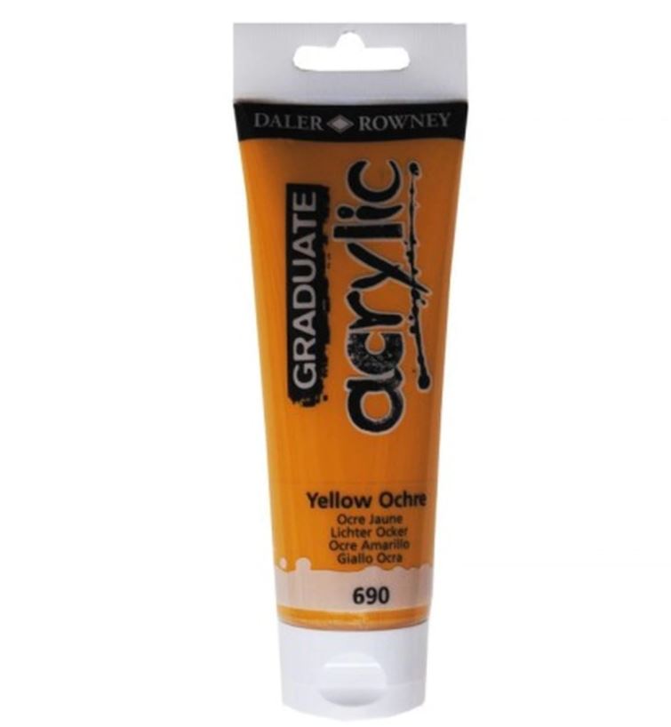 Acry Col 120ml Yellow Ochre