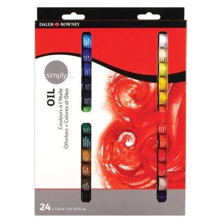 Simply Oil Col 24X12ml Set