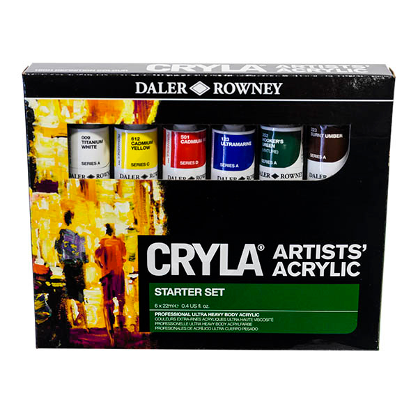 Acry Col Cryla Strtr 6x22ml St