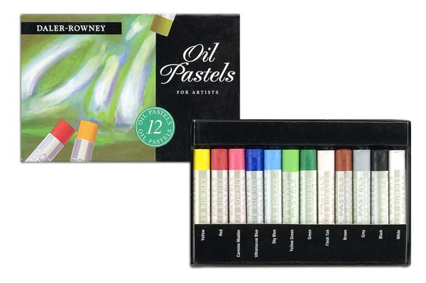 Pastel Oil Boxed Set=12cls