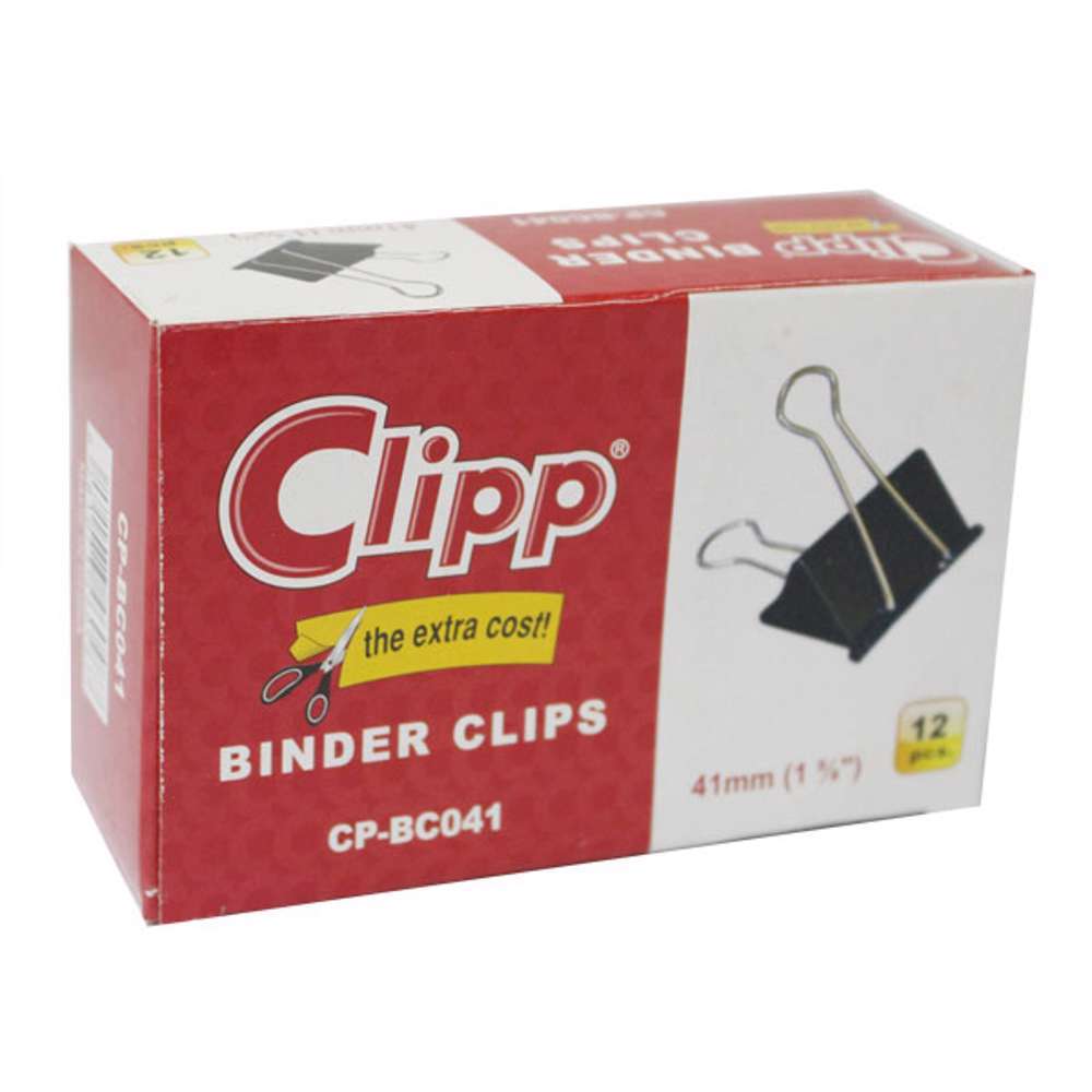 Binder clips 41mm (1-5/8&quot;)