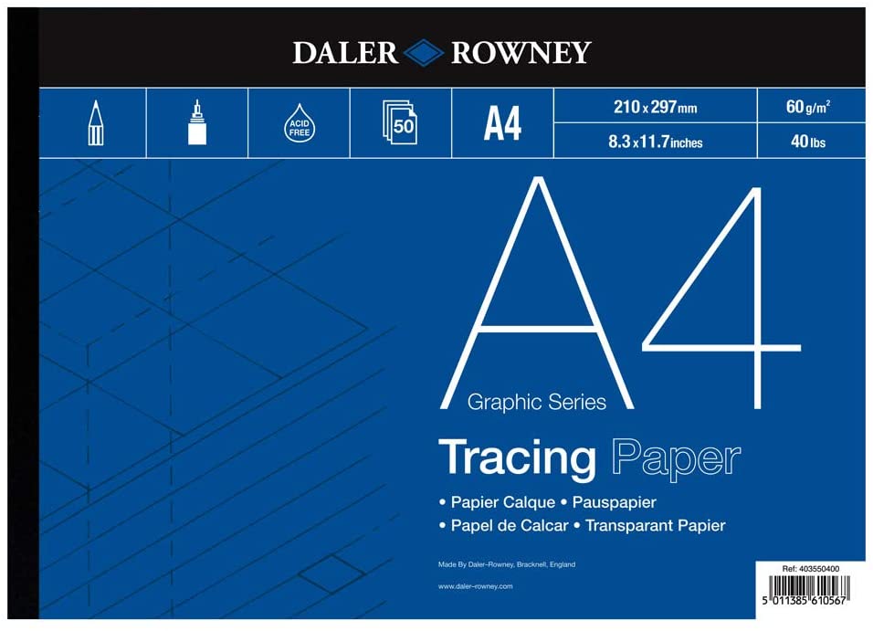 Tracing Pad 60gsm A4