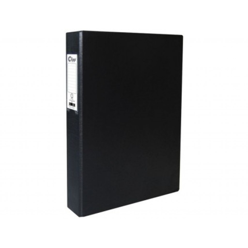 2 Ring Binder D type A4 Black MY