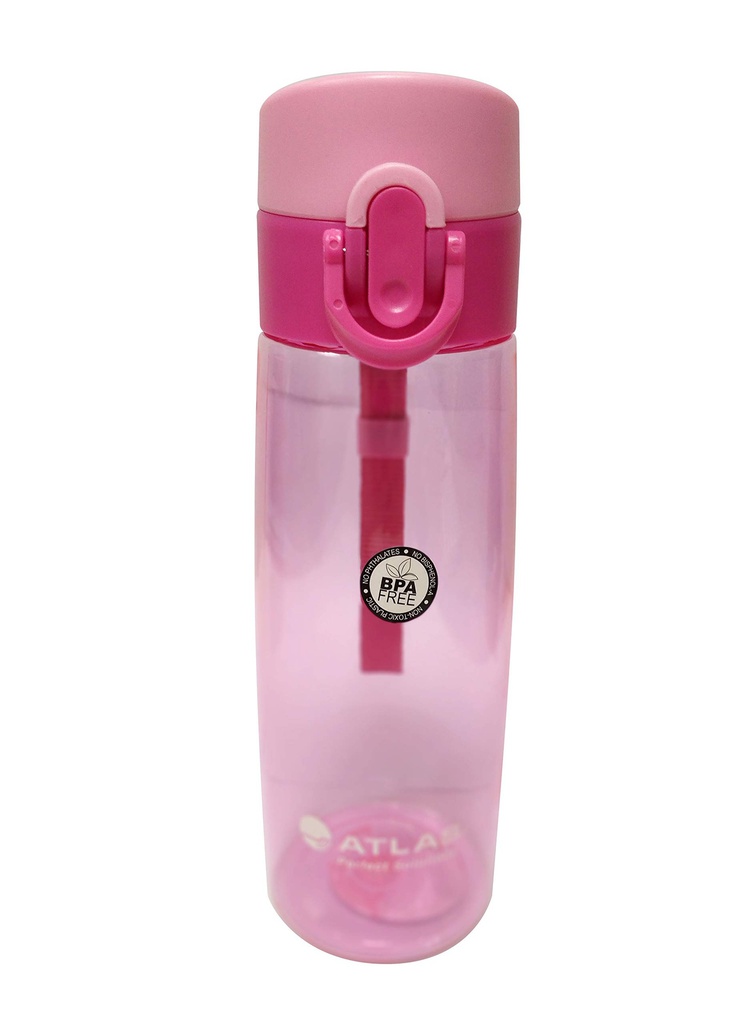 Water Bottle Tritan Pink 0.7 L
