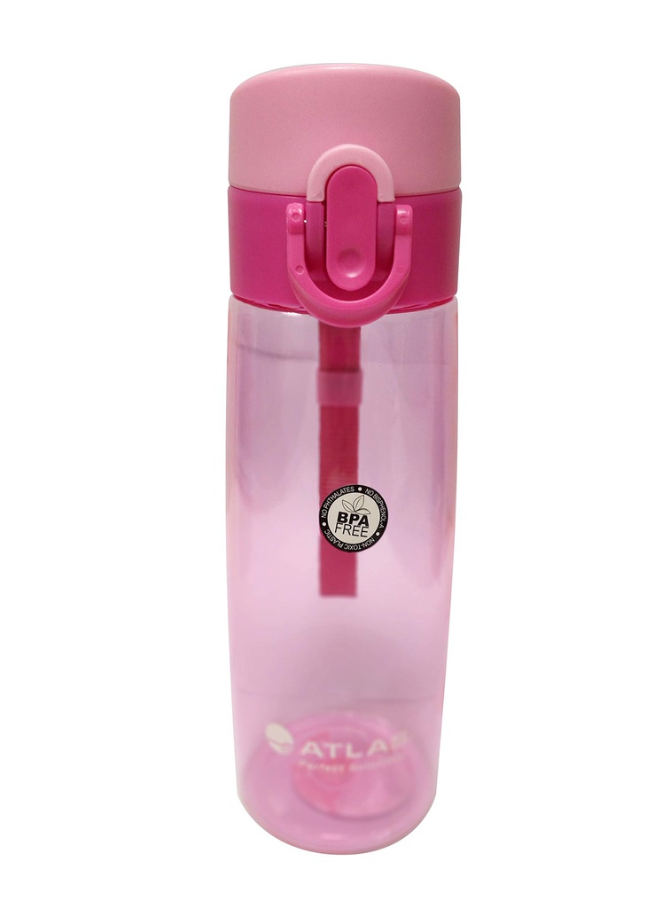 Water Bottle Tritan Pink 0.7 L
