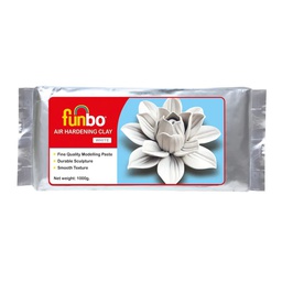 [FO-AHC-1000-WE] Air Hardening Clay 1000 gms WhiteFunbo
