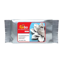 [FO-AHC-250-WE] Air Hardening Clay 250 gms WhiteFunbo