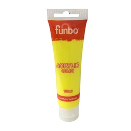 [FO-AC-100-021] ACRYLIC TUBE 100ml 21 LEMON YELLOWFunbo