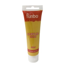 [FO-AC-100-029] ACRYLIC TUBE 100ml 29 YELLOW OCHREFunbo