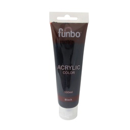 [FO-AC-100-051] ACRYLIC TUBE 100ml 51 BLACKFunbo