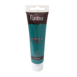 [FO-AC-100-067] ACRYLIC TUBE 100ml 67 VIRIDIANFunbo