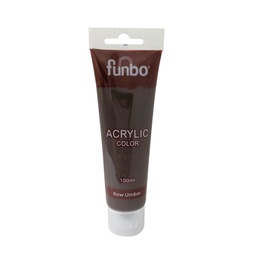 [FO-AC-100-085] ACRYLIC TUBE 100ml 85 RAW UMBERFunbo