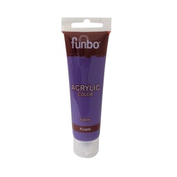 [FO-AC-100-095] ACRYLIC TUBE 100ml 95 PURPLEFunbo