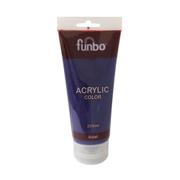 [FO-AC-200-091] ACRYLIC TUBE 200ml 91 VIOLETFunbo