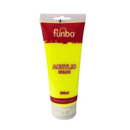 [FO-AC-200-148] ACRYLIC TUBE 200ml 148 FLUORSECENT LEMONFunbo