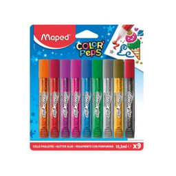[MD-813010] Color Peps Glitter Glue 10.5ml bls 9colMaped