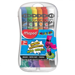 [MD-810520] Color'peps Gouache 12mlx12col plastic bxMaped