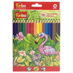 [FO-CLP-18] Color Pencil Pack of 18 ColorsFunbo