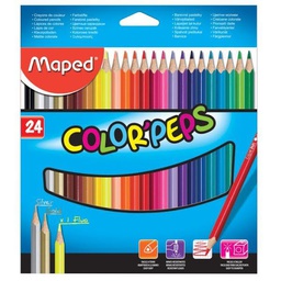 [MD-183224] Color Peps Pencils 24Col SetMaped