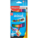 [MD-836011] Color Peps Aqua Pencils 12ClrMaped