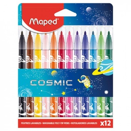 [MD-845442] Felt Pen  Cosmic Jungle 12 colorsMaped