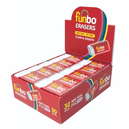 [FO-ER-015M] Eraser Medium Bx = 30 PcsFunbo