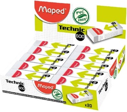 [MD-011600] Eraser Technic 600 Box=20pcsMaped