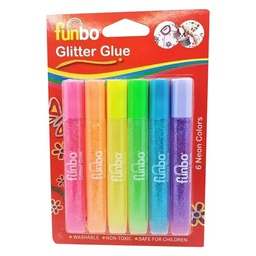 [FO-GG-06040] Glitter Gl glow in the dark Bls=13gX6colFunbo