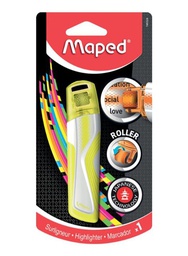 [MD-746324] Highlighter Fluo Peps Roller Yellow BlsMaped