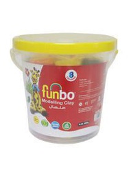 [FO-MC-700-8] M.Clay 700g 8 Colors in BucketFunbo