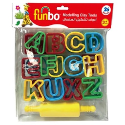 [FO-MC-MOULDS-26] M. Clay Tools 26 Alphabetic LTR + 1RFunbo