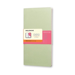 [ME-CPT031K9] Chapters Slim Ruled Mist Green L(401901)Moleskine