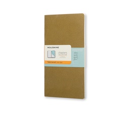 [ME-CPT061K10] Chapters Slim Ruled Tawny Olive M(401857Moleskine