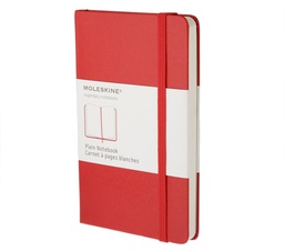 [ME-QP012REN] Plain Red Notebk Pkt (930024) Dsp=9Moleskine