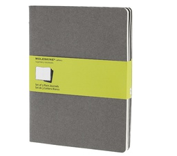 [ME-CH323] Cahier XL Pln st=3 GY(134282)Moleskine