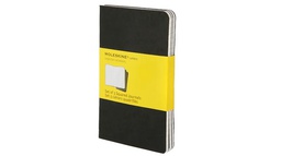 [ME-QP312EN] Cahier P Sqrd st =3 BK (704901)Moleskine