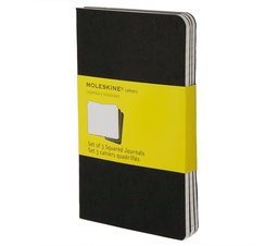 [ME-QP317] Cahier L Sqrd st =3 BK (704963)Moleskine