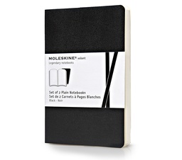 [ME-QP713BK] Volant Pkt Plan st=2 BK (320493)Moleskine