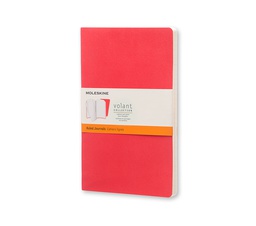 [ME-QP721F14F2] Volant Lrg Ruld st=2 S.RD (890471)Moleskine