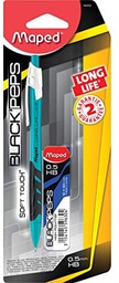 [MD-564052] Mech.Pencil Long Life 0.5mm+Lead BlsMaped