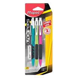 [MD-564053] Mech Pencil 0.5 Long Life Pak=3 PcsMaped