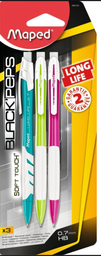 [MD-564153] Mech Pencil 0.7 Long Life Pak=3 PcsMaped