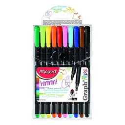 [MD-749159] Graph'Peps Fineliner Pack=8 + 2Maped