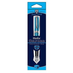[HX-219924] Fountain Pen Light Blue, Blue Ink PK=1EAHelix